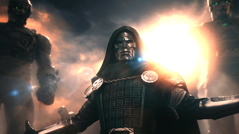 Doctor Doom raises Sentinels in Avengers: Doomsday trailer.