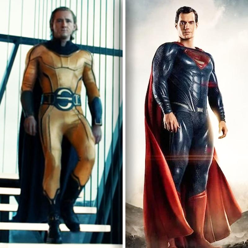 Lewis Pullman Sentry, Henry Cavill Superman