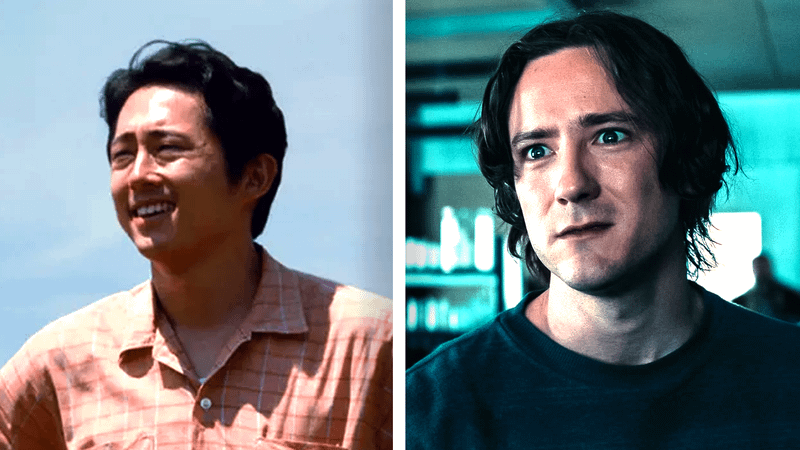 Steven Yeun, Lewis Pullman as Robert Reynolds/Sentry in 'Thunderbolts*.'