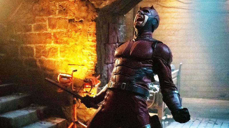 Charlie Cox portrays Daredevil in the MCU.