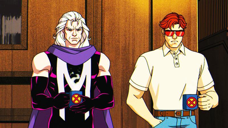Magneto and Cyclops in X-Men 97 Season 1.