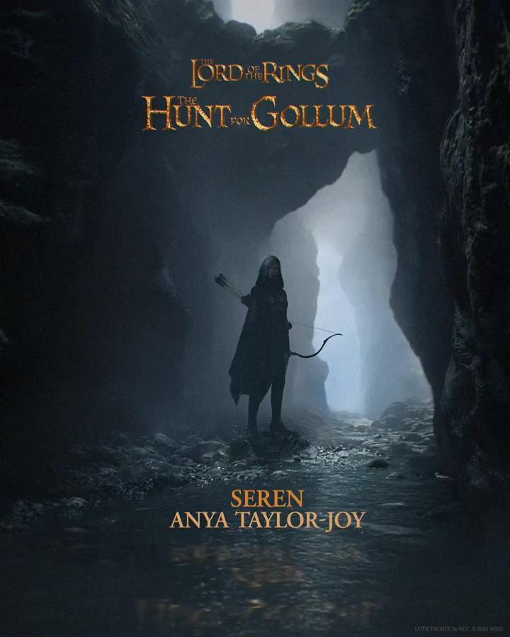 The announcement of Anya Taylor-Joy in the new Lord of the RIngs film.