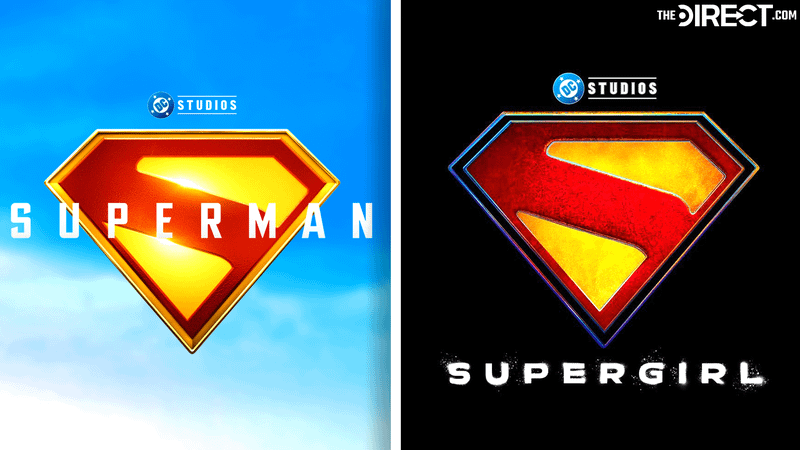 Superman 2025 vs Supergirl 2026 Logo