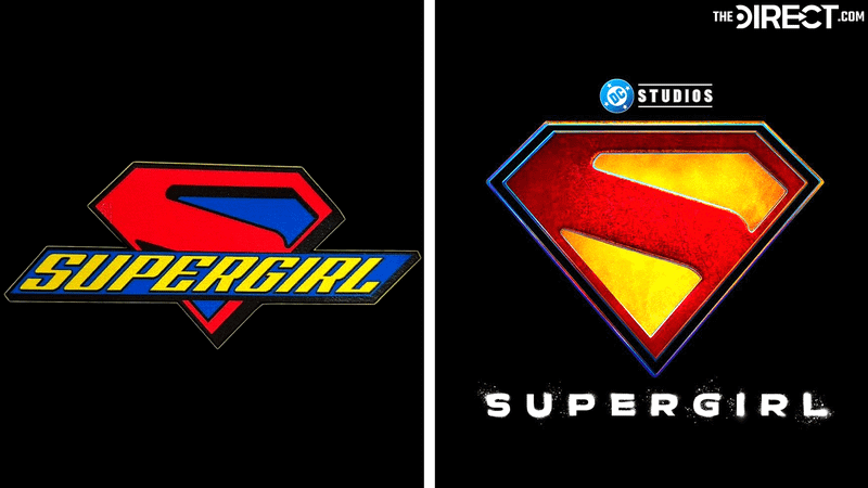 Supergirl 2026 Movie Logos