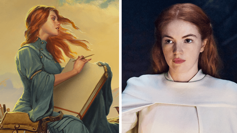 Shallan (Art by Michael Whelan) / Ceara Coveney