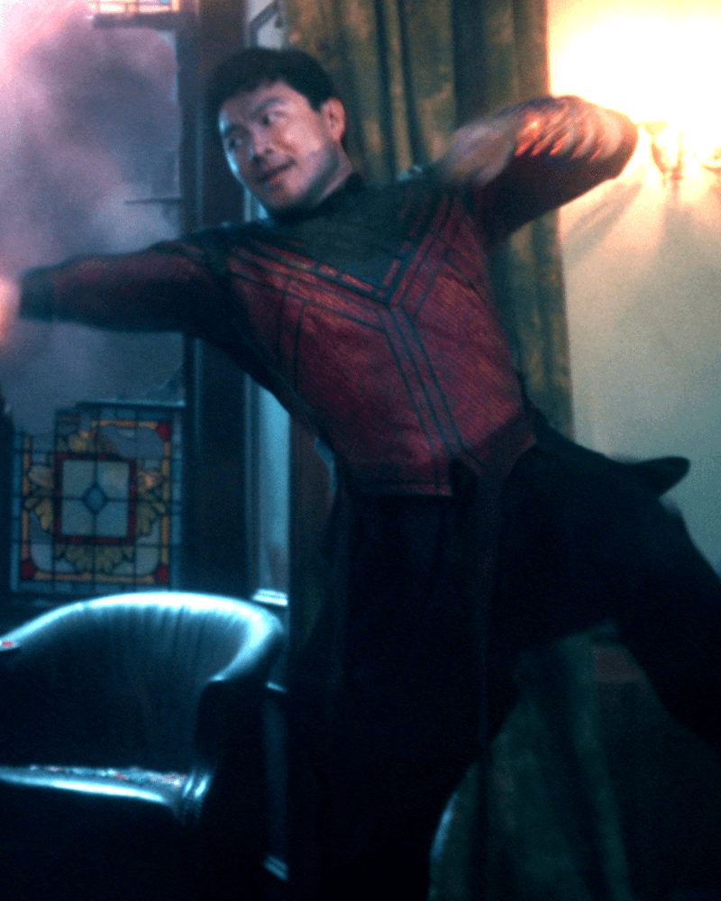 Shang Chi costume fighting Gambit in Avengers Doomsday.