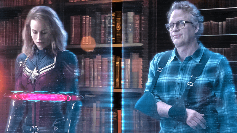 Bruce Banner appears alongside Carol Danvers in Shang-Chi post-credits scene.