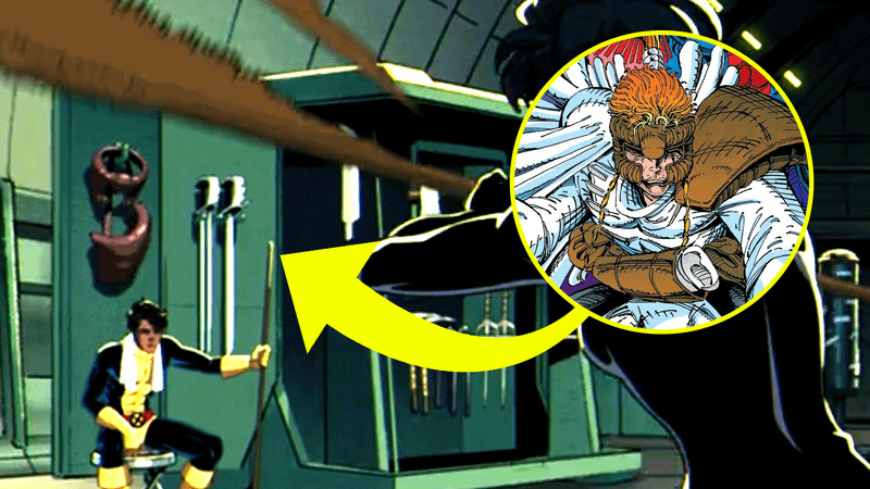 Shatterstar Easter egg in X-Men '97.