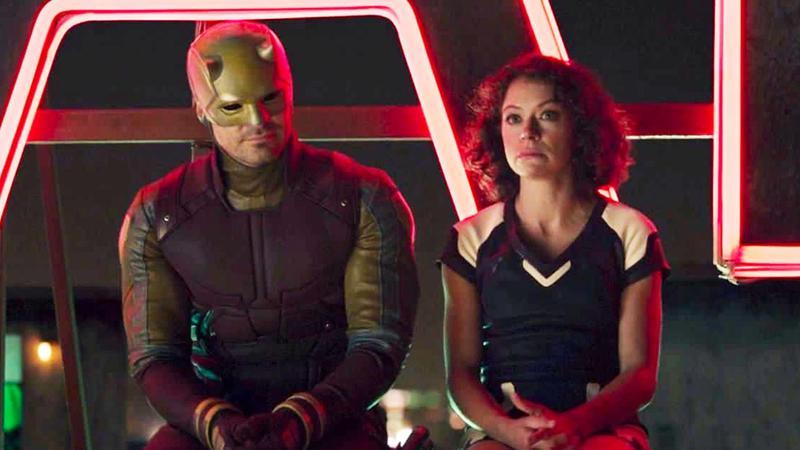 She-Hulk and Daredevil on Roof in Episode 8