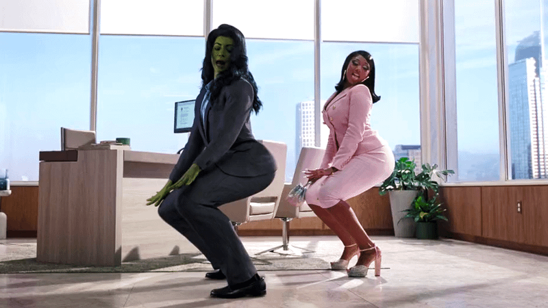 She-Hulk Megan Thee Stallion Twerking