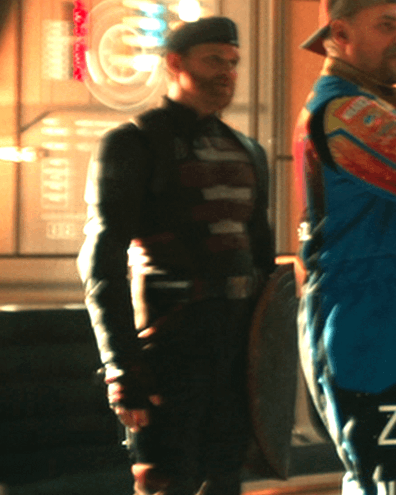 John Walker holding a bent shield in Avengers: Doomsday.