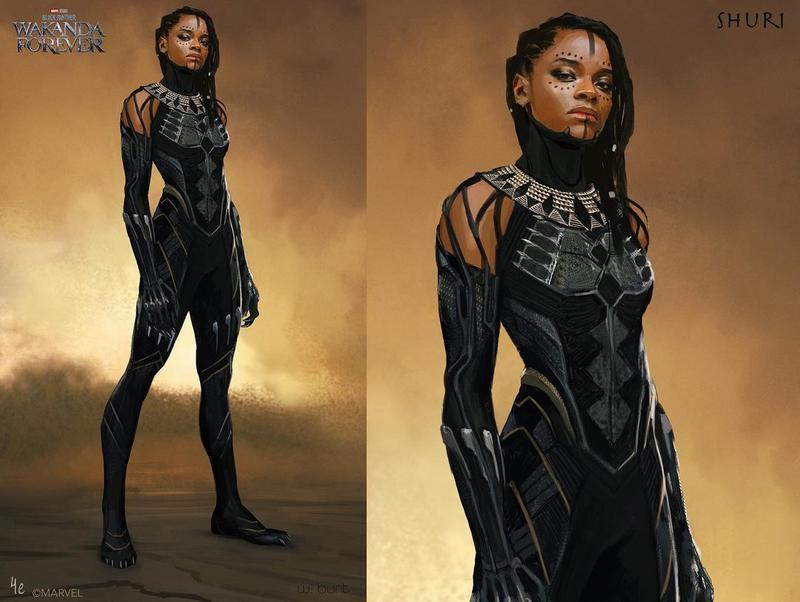 Shuri as Black Panther