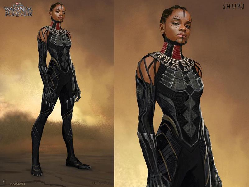 Shuri as Black Panther