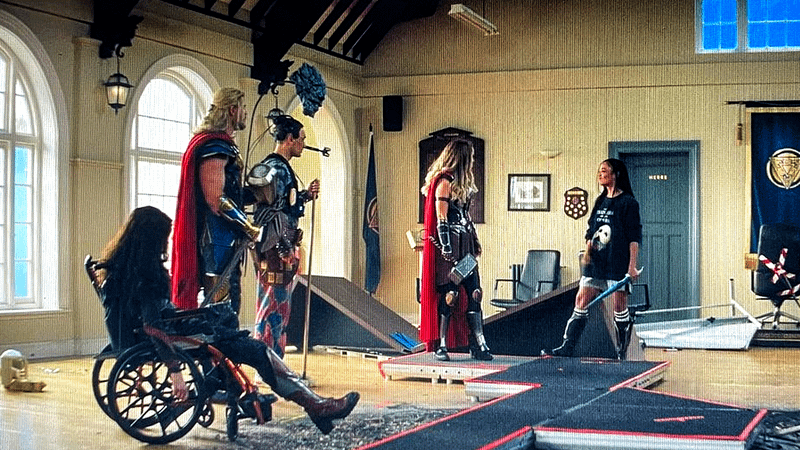 Lady Sif, Thor Love and Thunder, Deleted Scene