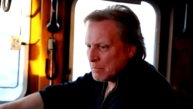 Sig Hansen on a boat in Deadliest Catch