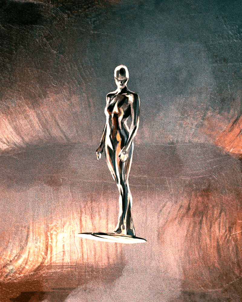 Silver Surfer in front of Galactus' mouth
