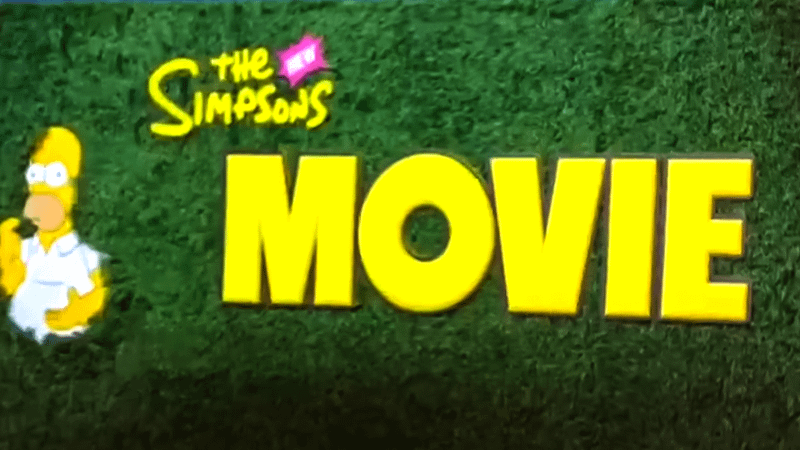 The New Simpsons Movie, D23 Logo.