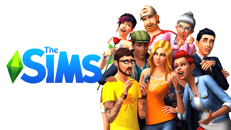 The Sims 4 Poster art.