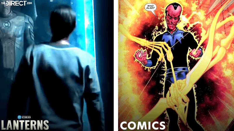 Sinestro in Lanterns & DC Comics. 
