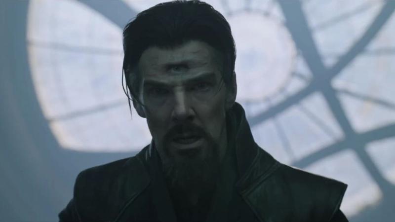 Sinister Strange looking angry in Doctor Strange in the Multiverse of Madness.