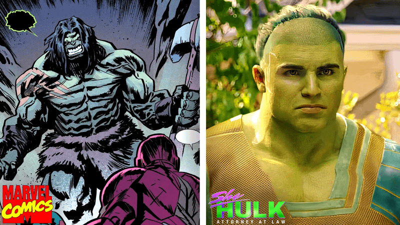 Skaar in Marvel Comics versus Skaar in the MCU.