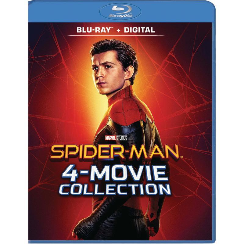 Spider-Man four-movie collection cover art.