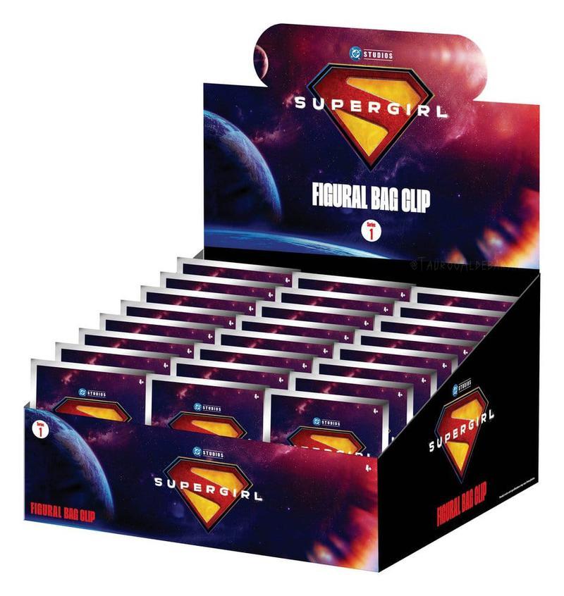 Supergirl figural bag clip merchandise
