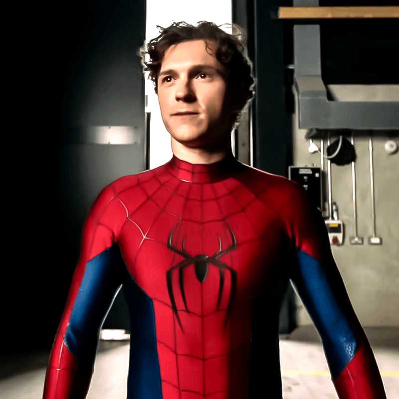 Tom Holland in Spider-Man costume from 'Spider-Man: Brand New Day.'