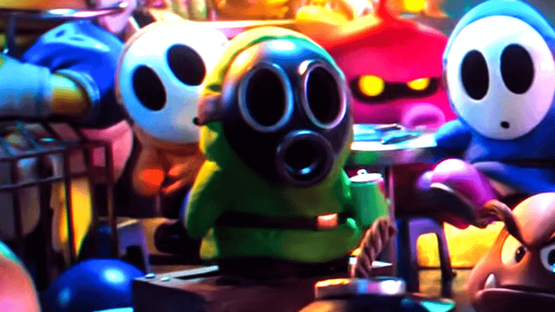 Snifit in Super Mario Galaxy Movie