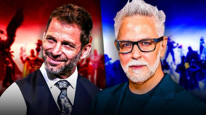 Zack Snyder and James Gunn.