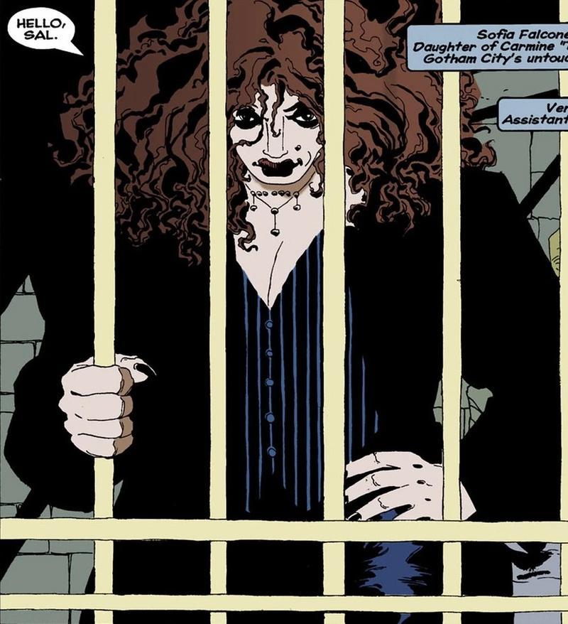 Sofia Falcone in The Long Halloween comics.