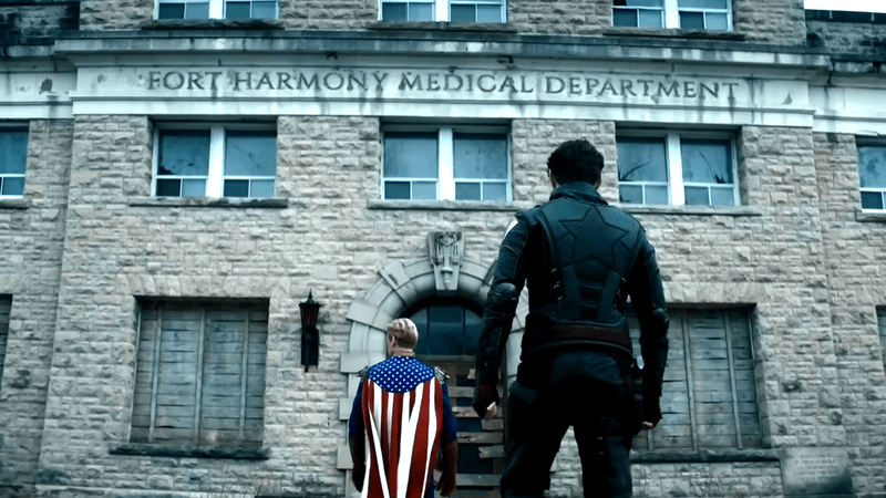 Soldier Boy and Homelander in The Boys Season 5.