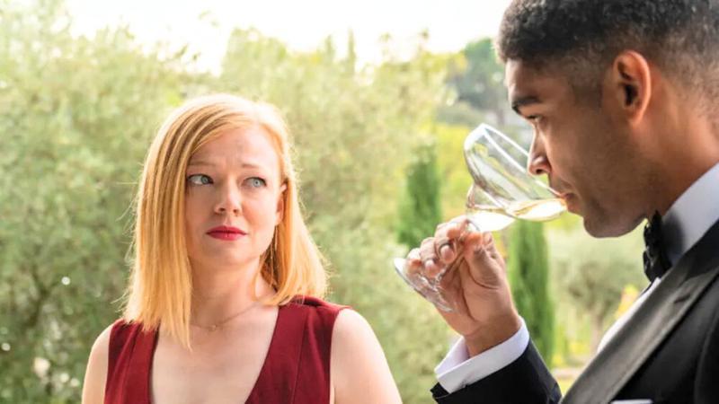 Sarah Snook and Kingsley Ben-Adir in Soulmates