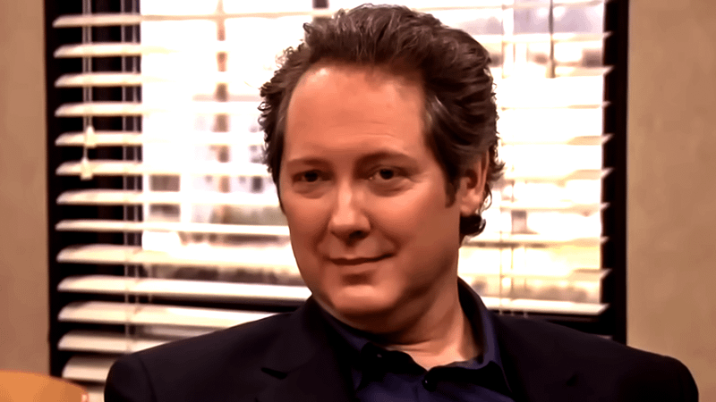 James Spader as Robert California in The Office.