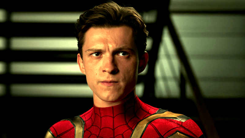 Tom Holland as Spider-Man in the MCU