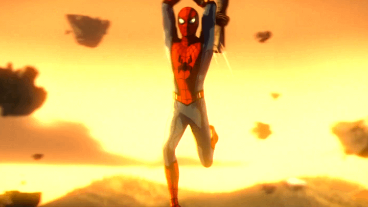 Spider-Man with Stormbreaker