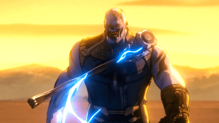 Zombie Thanos with Stormbreaker