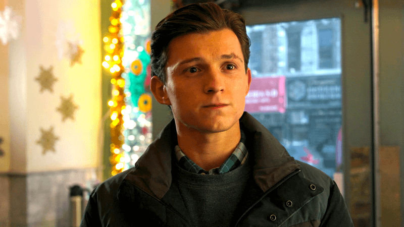 Tom Holland as Peter Parker in Spider-Man: No Way Home