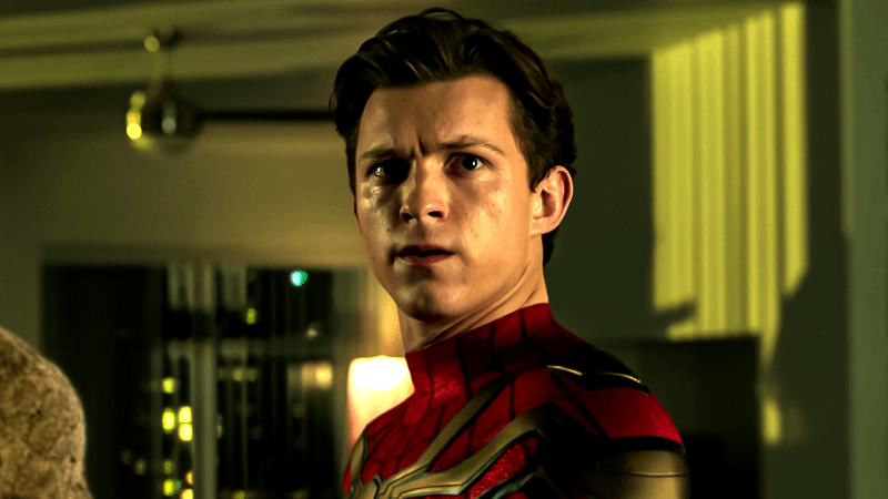 Tom Holland as Spider-Man in 'Spider-Man: No Way Home.'