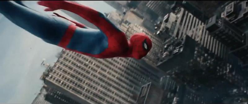 Spider-Man falling in 'Spider-Man: Brand New Day.'
