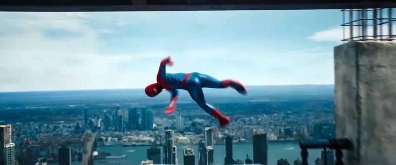 Spider-Man flipping in 'Spider-Man: Brand New Day.'
