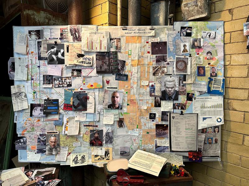 Spider-Man's villain board from Brand New Day.