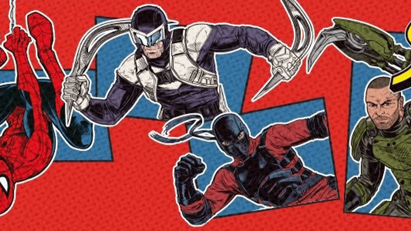 Boomerang and Tarantula on a Spider-Man: Brand New Day banner.