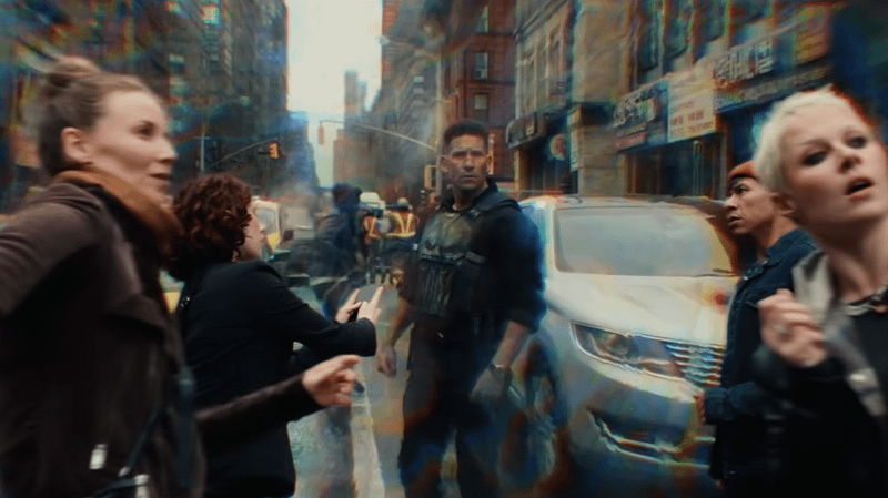 Jean Grey's Psychic Powers and the Punisher in Spider-Man 4.
