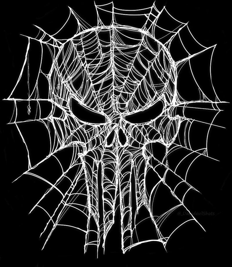Spider-Man and Punisher Combined Logo for Brand New Day.