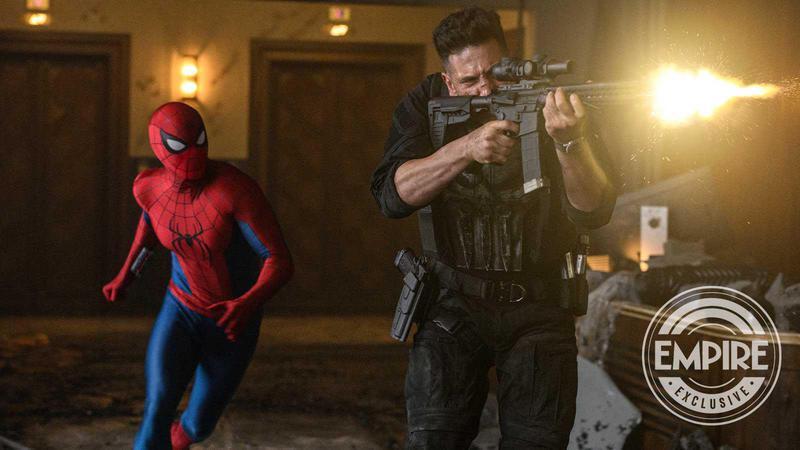 Spider-Man and Punisher in Spider-Man: Brand New Day.