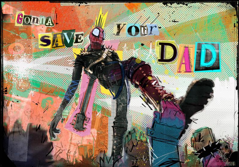 Spider-Punk in 'Spider-Man: Beyond the Spider-Verse.'