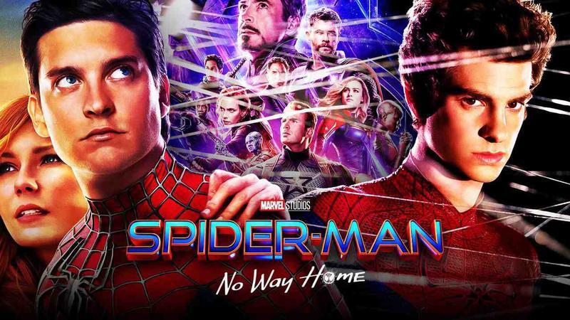 Tobey Maguire, Andrew Garfield, No Way Home logo