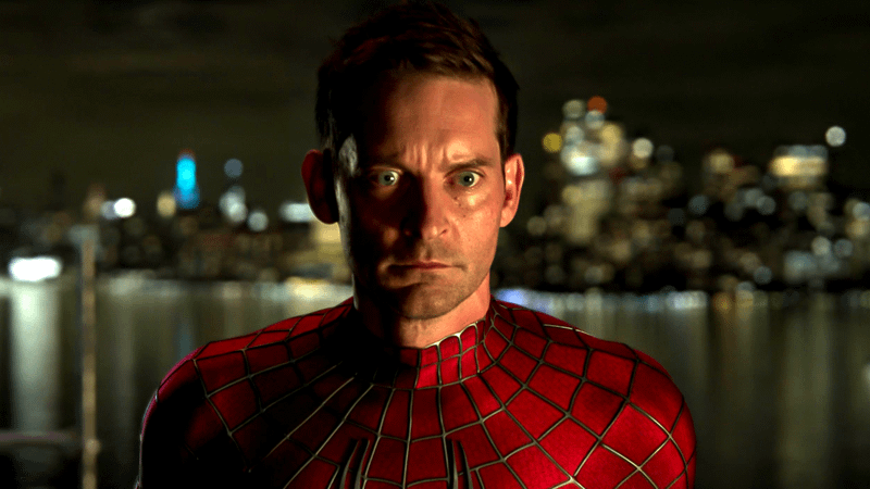 Tobey Maguire as Spider-Man/Peter Parker in Spider-Man: No Way Home