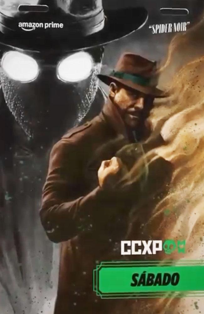 Jack Huston as Sandman Spider-Noir poster.